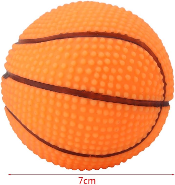 squeaky basketball dog toy