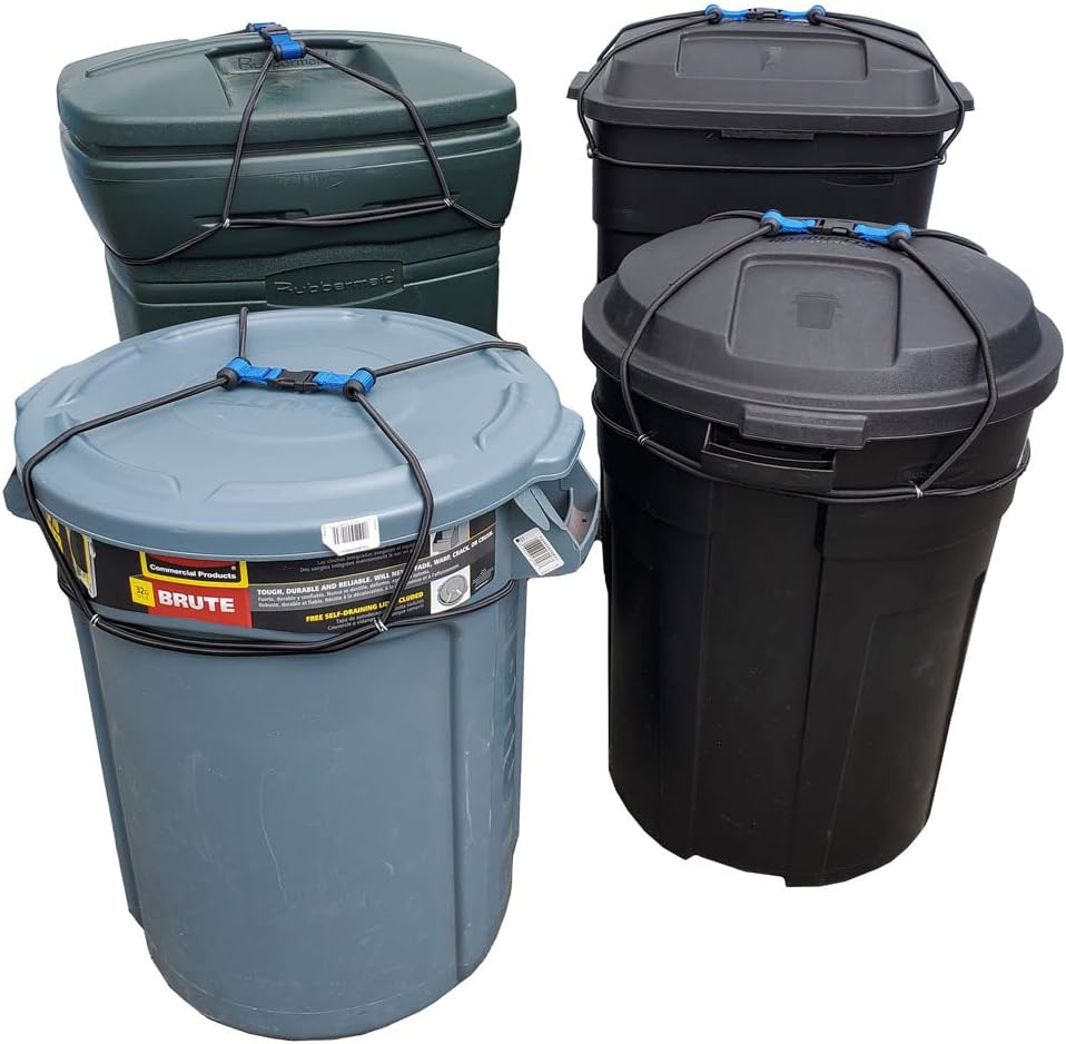 Doggy Dare Trash Can Lock - fits 33 Gallon Trash cans: Home & Kitchen