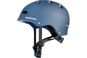 Nocihcass Skateboard Bike Helmet,Multi-Sport with Premium Safety & Ventilation,Shock-Absorbing,Adjustable for Cycling Scooter Commuter Skate Protection for Youth Adult