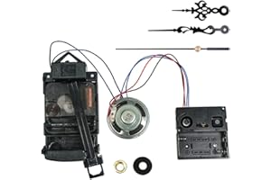 MoreChioce Quartz Pendulum Clock Movement, DIY Wall Clock Mechanism Repair Parts Pendulum Clock Complete Kit Replacement,Type 3