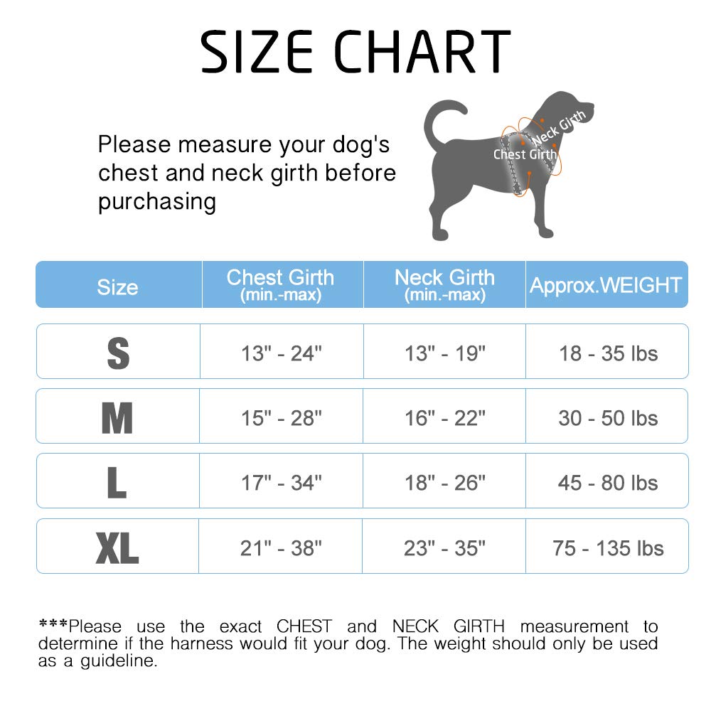 Harnesses Pet Supplies Rabbitgoo Front Range Dog Harness Adjustable