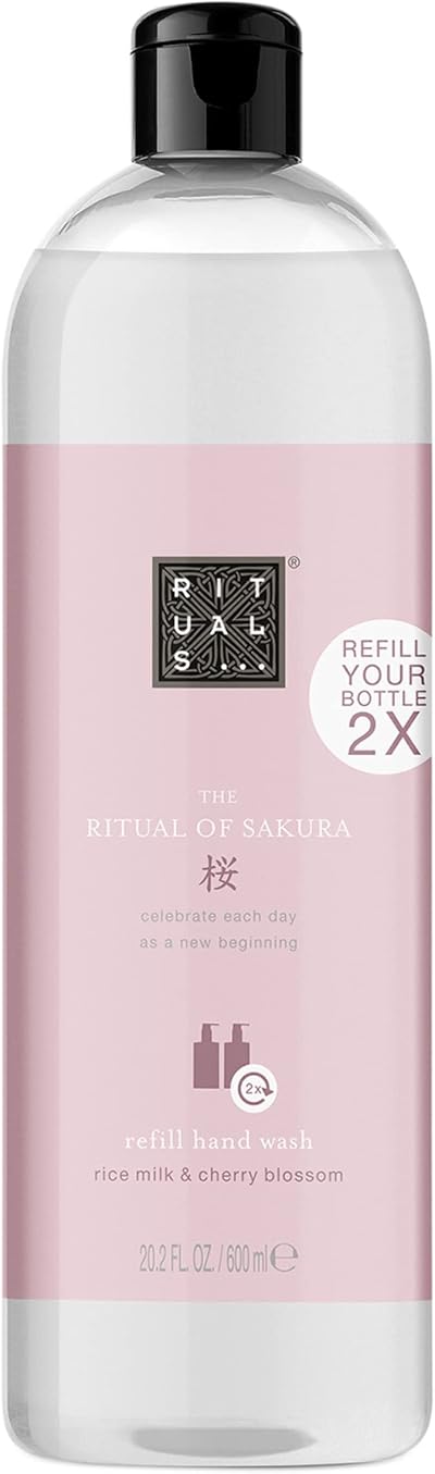 RITUALS The Ritual of Sakura Hand Wash Refill 600ml Rice Milk Cherry Blossom