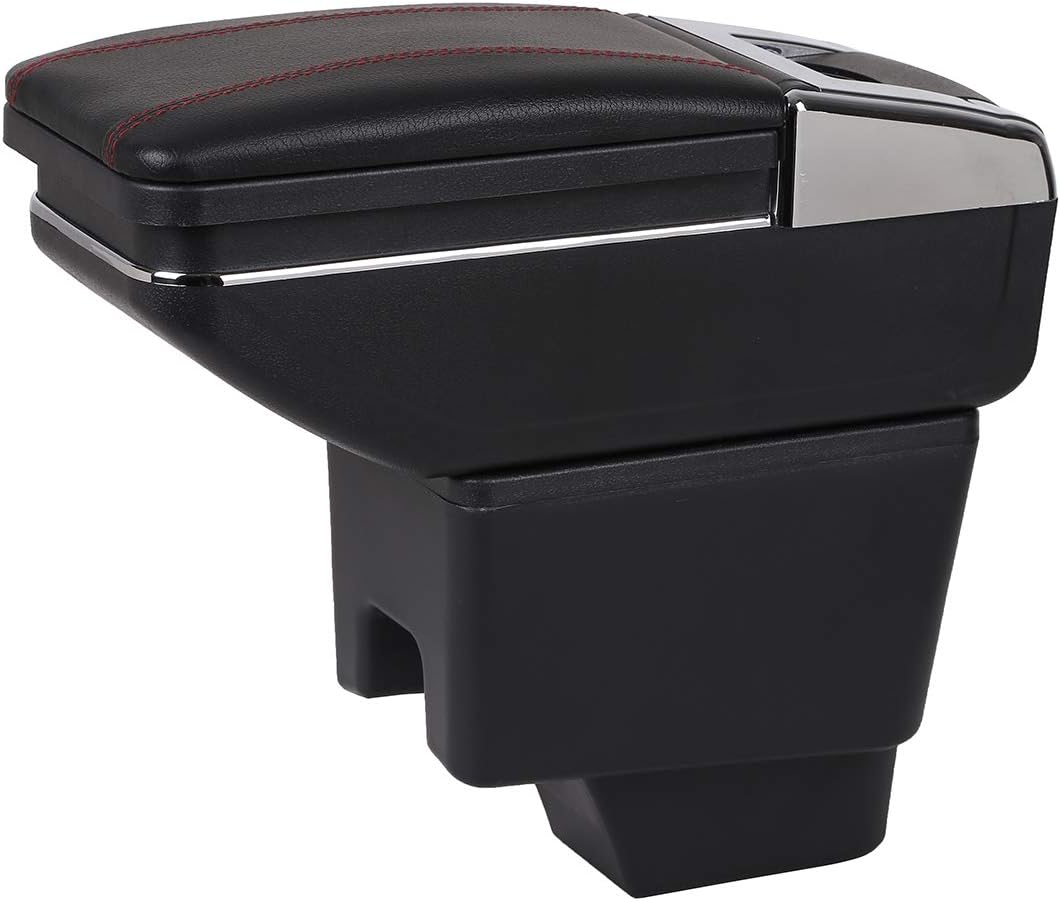 Console Armrest Box with Cup Holder and Ashtray for Renault Captur Kaptur 2014-2018