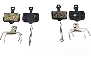 SPEDWHEL Original Front & Rear Brake Pads for Ninebto GT1/GT2 Super Electric Scooter Front Rear Disc Brake Pad Parts