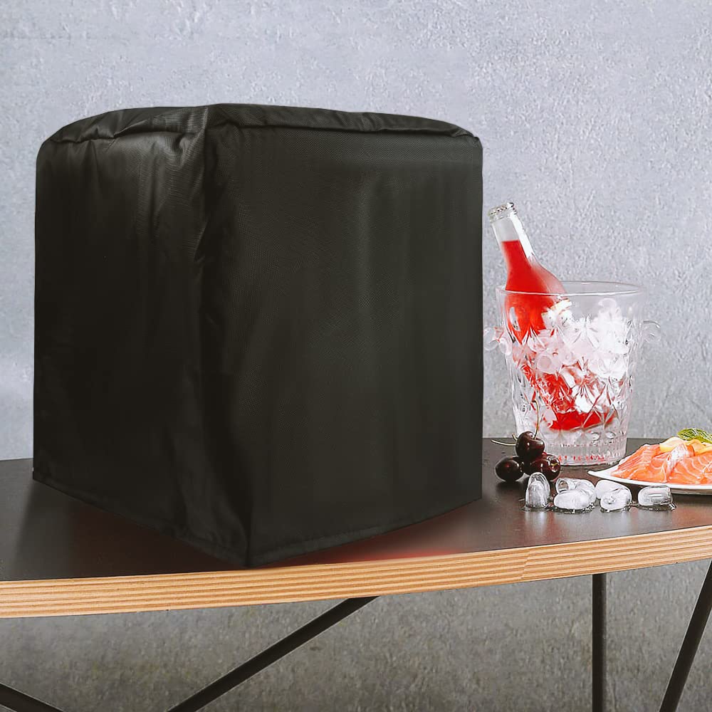 J&C Ice Maker Cover 420D Countertop Ice Machine Maker Cover Nugget Ice Maker Covers Portable Ice Maker Machine Cover Ice Makers Cover Portable Freezer Cover Ice Cube Maker Cover (No Ice Maker