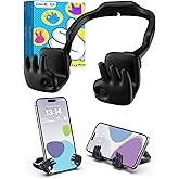 Easter Basket Stuffers for Teens Boys: Cell Phone Stand Upgrade Adjustable OK Sign Thumbs Phone Holder for Desk Gifts for Adults Teenage Kids Men Girls Funny Cool Gadgets Ideas Birthday Easter Gifts
