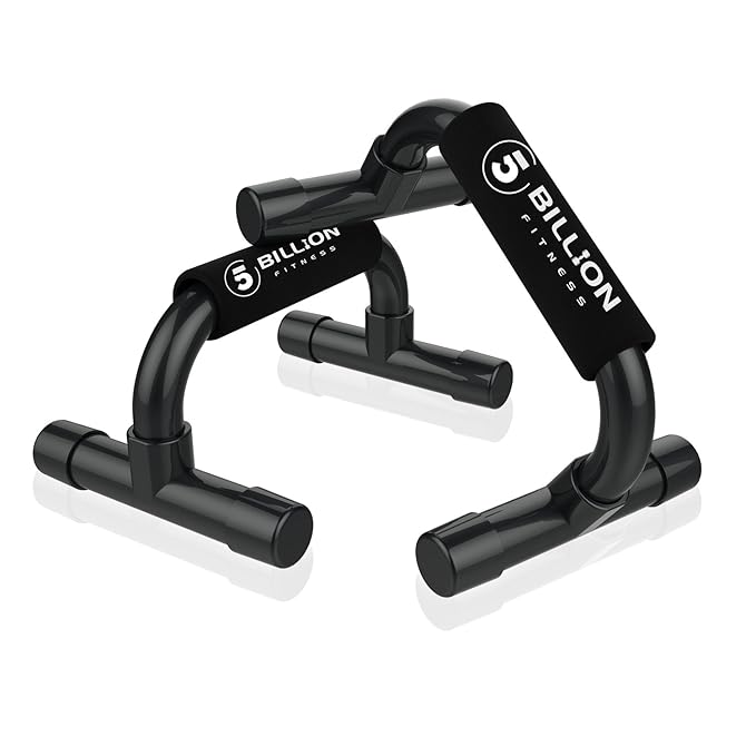 5BILLION Liegestützgriffe Push Up Bars Stand - Home Gym Übung Trainieren Ausbildung - Gut für Deine Muskel-Ups & Klimmzüge - 