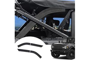 Xomzema 4PCS D Pillar Roll Bar Protective Covers, Full Covers Roll Bar Padding Protector Guard Prevent Scratching Paint D Pil