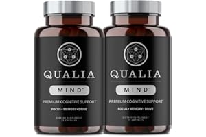 NEUROHACKER COLLECTIVE Qualia Mind Nootropics - Top Brain Supplement for Memory, Focus, Mental Energy, & Concentration with Ginkgo biloba, Alpha GPC & More | (35 ct.) 2-Pack | (2 Week Supply)