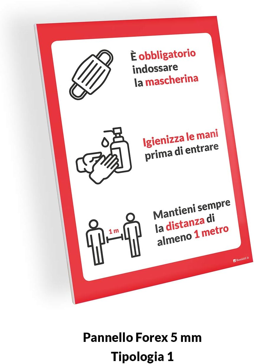Cartello Segnaletico "Cedesi Attività" In Forex - Adesivo Vinile, 20x31cm, Personalizzabile