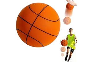 Sprstar Silent Basketball Size 7 (29.5") - Upgrade Foam Basketball Arcade Game Indoor,Ball for Quiet Dribbling and Indoor Training,Pro PU Foam Ball – Higher Bounce