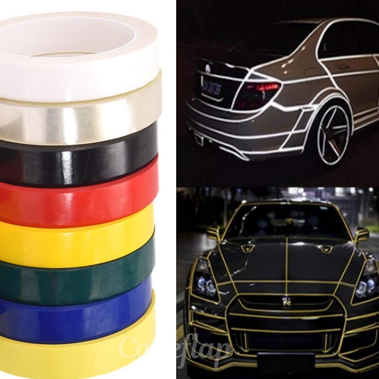 Amazon Copeflap ラインテープ mm 白 黒 赤 黄色 耐水テープ 多機能 テープ シール 車 バイク イエロー 幅 2cm ステッカー デカール 車 バイク Amazon Copeflap ラインテープ mm 白 黒 赤 黄色 耐水テープ 多機能 テープ シール 車 バイク イエロー 幅 2cm ステッカー デカール 車 バイク