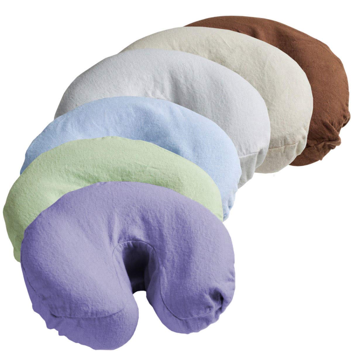 Body Linen Comfort Flannel Face Rest Covers for Massage Tables (Natural, 10 Pack) - Soft, Durable and Light 100% Cotton Flannel Face Cradle Covers: Industrial & Scientific