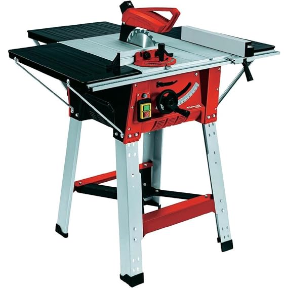 Einhell Tischkreissäge TE-TS 1825 U (1800 W, Sägeblatt-Ø 250 mm, Schnitthöhe 75 mm, Tischgröße 610x445 mm, Verlängerung, Unte