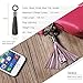 XII USB Tassel Cable Charger Sync Cable, High Speed Short Portable Tassels Durable and Fast Charging Cable (White)
