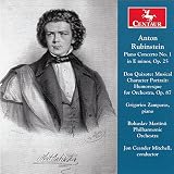 ANTON RUBINSTEIN:PIANO CONCERTO NO. 1 DON QUIXOTE  image