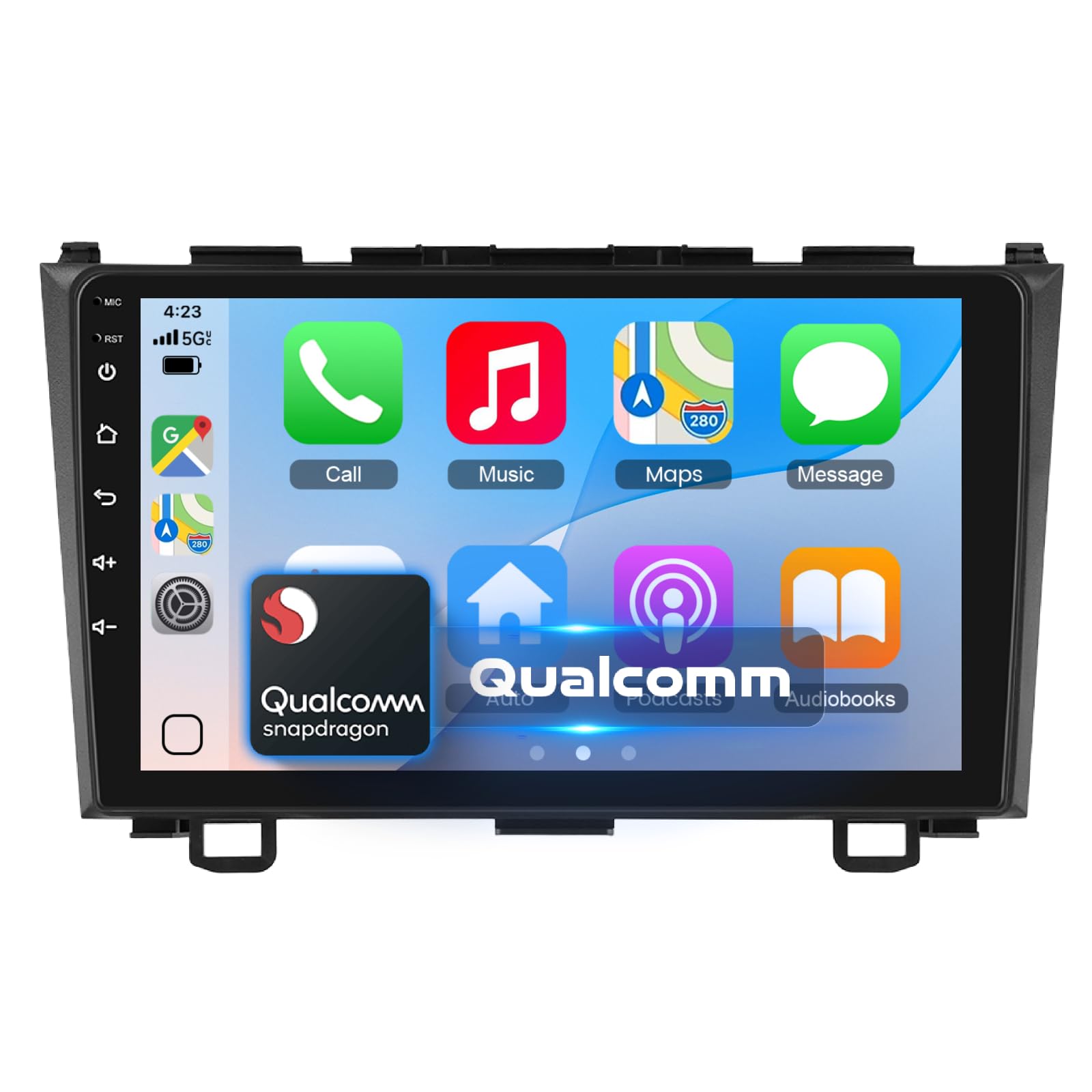 Photo 1 of [Qualcomm 8-core] Wireless Carplay Car Stereo for Honda CRV 2007-2011 with 9-Inch Touchscreen, 4+64GB Android 13 Car Radio 5G WiFi Android Auto BT5.1/DSP/Hi-Res Audio/SWC/GPS/OTA