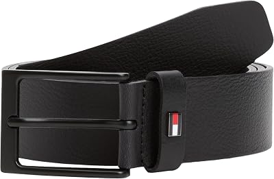 Herren Gürtel Layton 3,5 cm Ledergürtel, Schwarz (Black), 90 cm