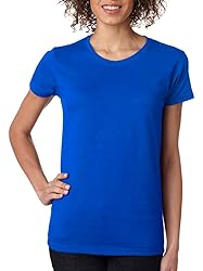 Gildan Women's Heavy Crewneck Cap Sleeve