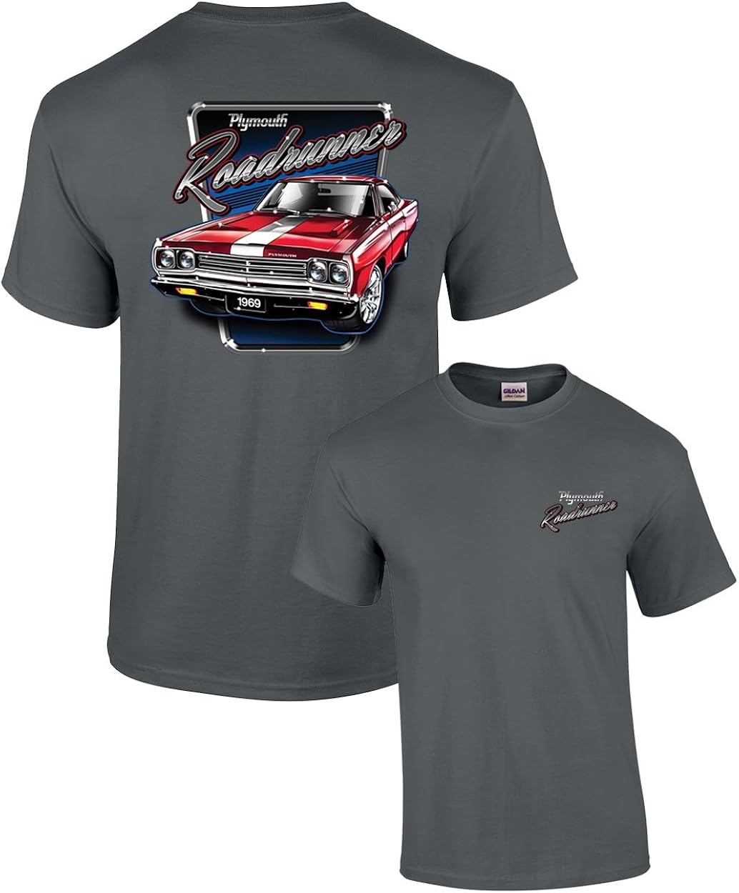 Plymouth Roadrunner 1969 Car Adult T-Shirt