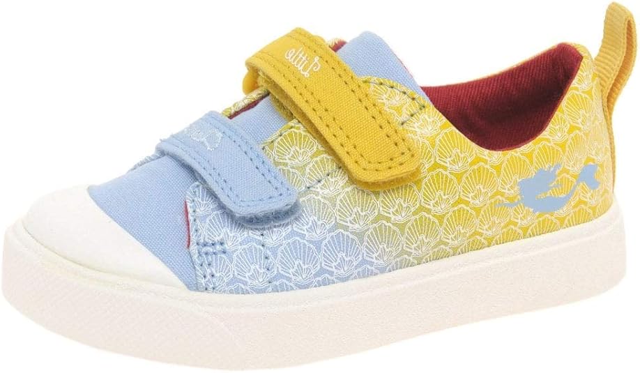 Clarks City Shell Toddler Textile Canvas in Wide Fit Size Clarks City Shell Toddler Textile Canvas in Wide Fit Size