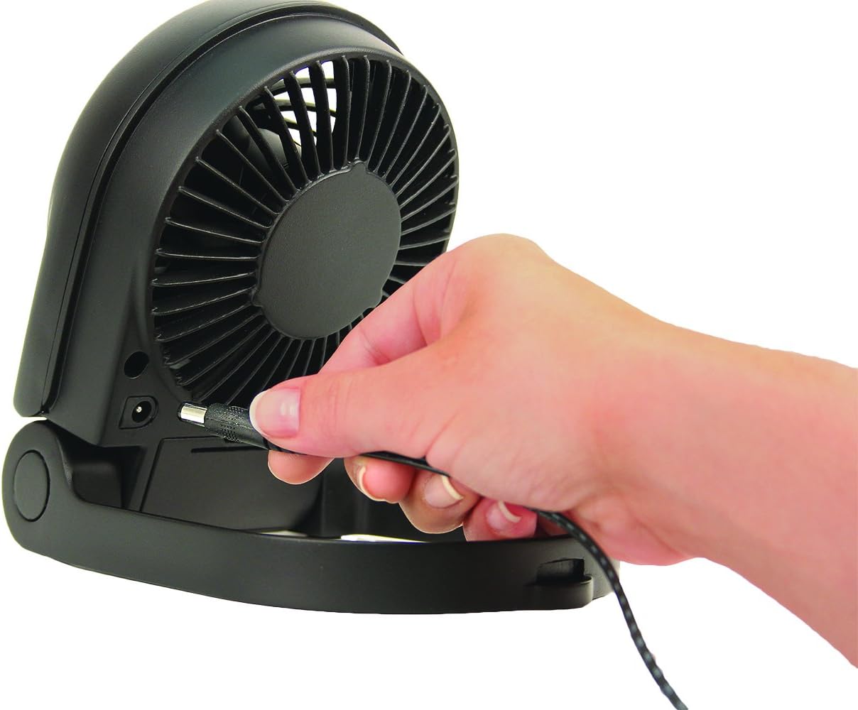 Honeywell HTF090B Turbo on the Go Personal Fan Black: Home & Kitchen