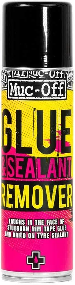 Muc-Off Glue & Sealant Remover - Effectively Removes Sticker Adhesive, Rim Tape Glue And Dried Sealant Residue From Bike Frames And Rims