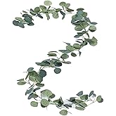 SPDTECH Artificial Eucalyptus Garland Faux Silk Leaf Décor Anniversary Engagement Party Wedding
