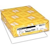 Neenah Exact Vellum Bristol, 8.5" x 11", 67 lb/147 gsm, White, 94 Brightness, 250 Sheets (80211)