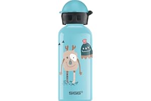 Sigg - Aluminium Kids Water Bottle - KBT - Leakproof - Lightweight - BPA Free - Climate Neutral Certified - 14oz