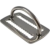 Scuba Choice Scuba Diving Stainless Steel Weight Belt Keeper with D-Ring