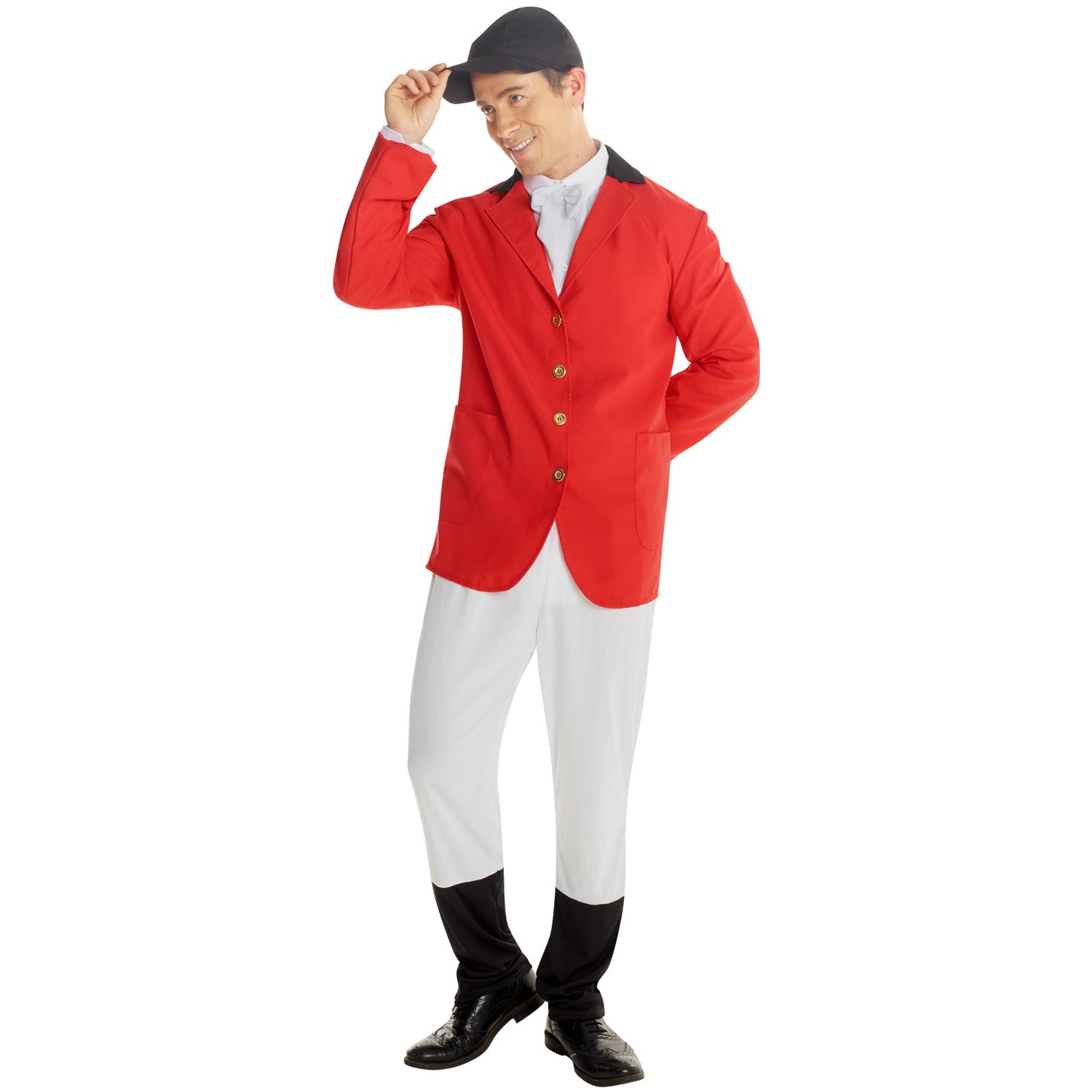 Morph Fox Hunter Costume Adult Fox Outfit for Men - Halloween and Stag Do Costume and Accessories, X-Large