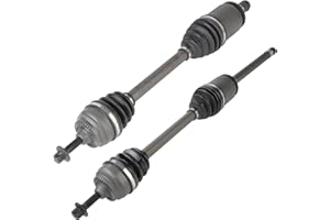 SCITOO Front Left Right Cv Axle Shaft Assembly Fit 2012-2016 For Bmw 528I Xdrive 2.0L 2014-2016 For Bmw 535D Xdrive 3.0L 2011-2016 For Bmw 535I Xdrive 3.0L 2011-2016 For Bmw 550I Xdrive 4.4L 2Pc 2PCS