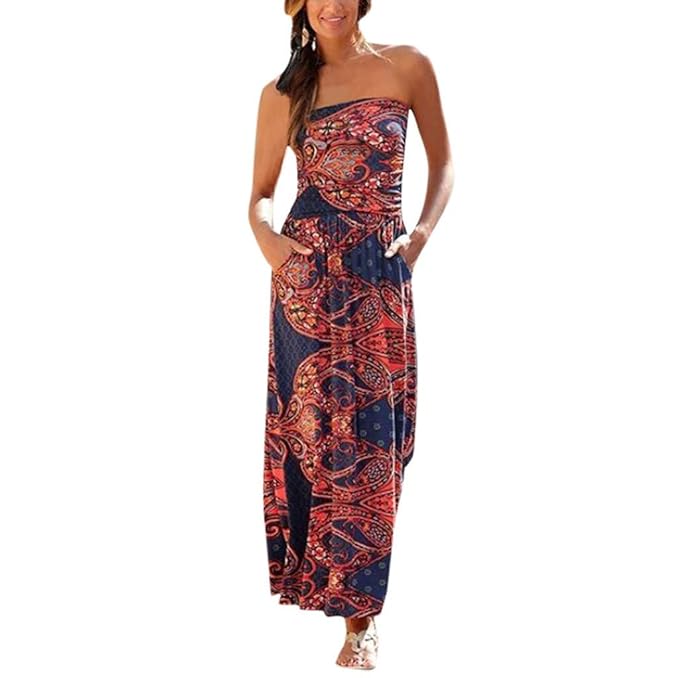 casual bandeau dress