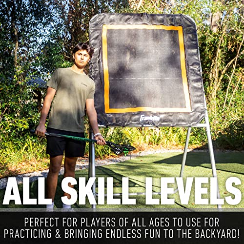 Franklin Sports Lacrosse Rebounder Lax Bounce Back Net + Rebounder