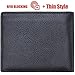 FlyHawk RFID Blocking Genuine Leather wallets for Men Bifold Wallet Italian Cowhide