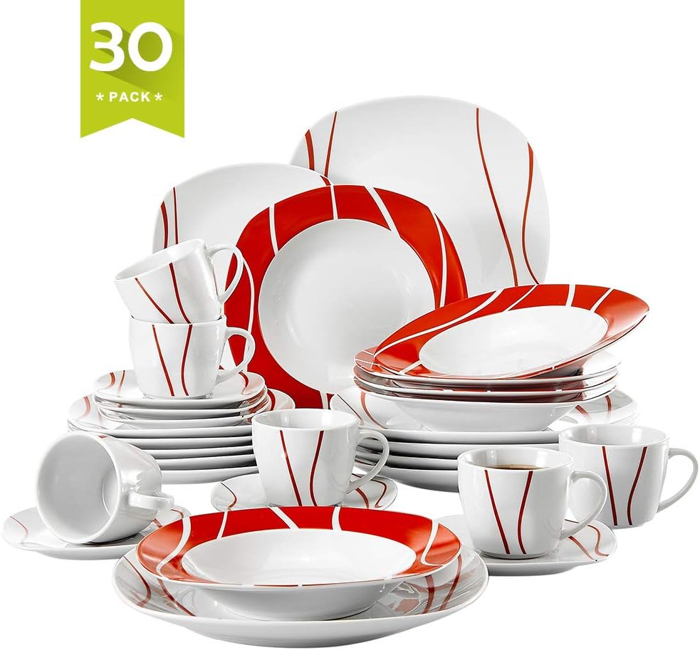 Best 18-Piece Kitchen Dinnerware Set