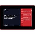 PoE Texas 10" Touchscreen Meeting Room Scheduler Tablet with Highly Visible LED Ring - Plug & Play PoE Office Conference Room Scheduler - Digital Display Syncs with Existing Business Calendar