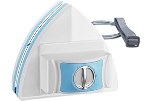 Magnetic Window Cleaner Double-Sided Glass Wiper, Adjustable Magnetic Force Window Washing Tool for High-Rise Single/Double G