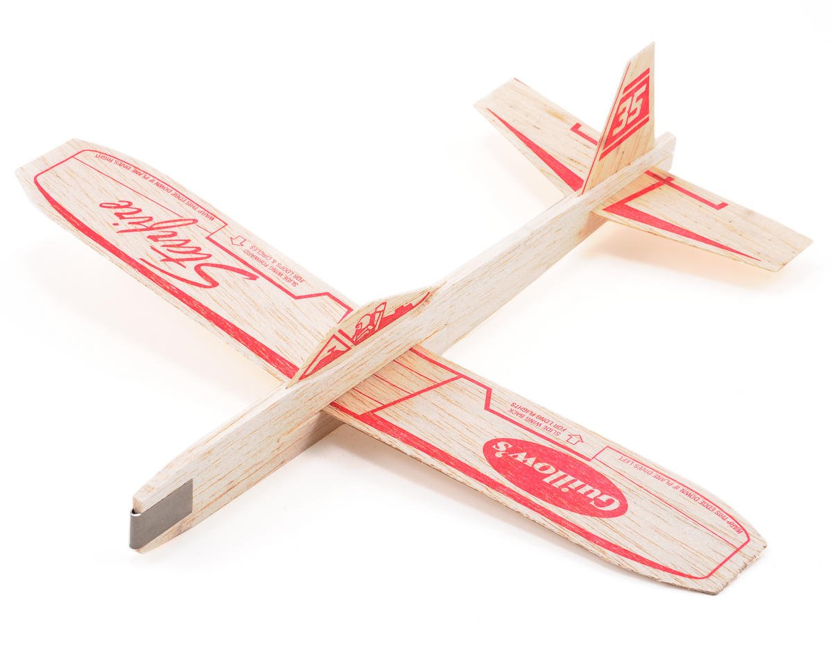 PAUL K. GUILLOW, INC Starfire Balsa Wood Glider Plane