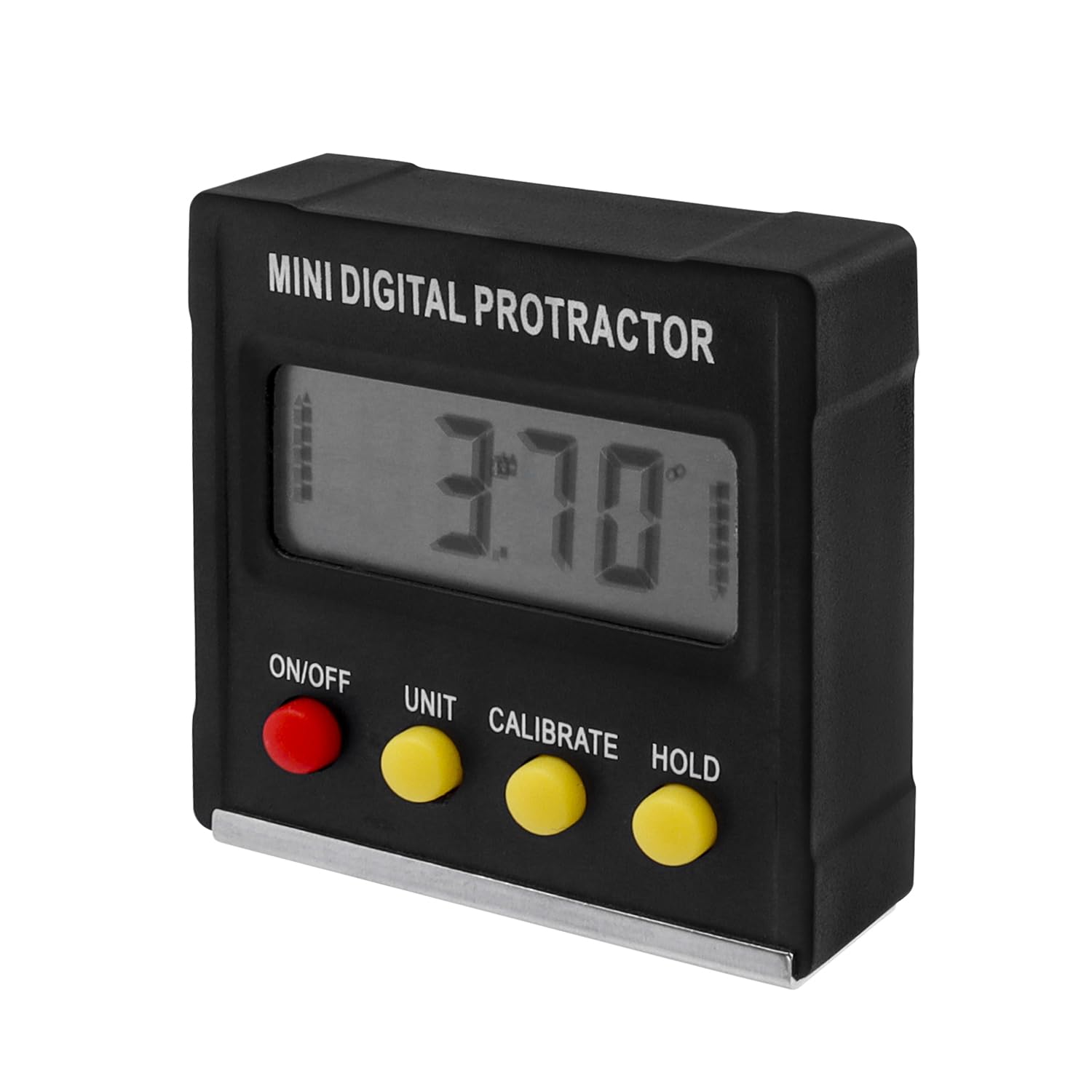 Gasea Digital Level Box, Mini Electronic Angle Gauge Finder Inclinometer with Magnetic Base & LCD Display, Digital Protractor for Woodworking, Table Saw & Mitre Saw Angle Setting