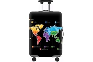 Emperoch Travel Luggage Cover Fit 18-32 Inch Luggage, Elastic Washable Luggage Cover, Dustproof Anti Scratch Trolley Suitcase