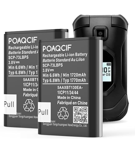 Amazon.com: POAQCIF SCP-73LBPS Battery Replacement for Kyocera