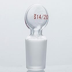 Adamas-Beta Glass Penny Head Glass Hollow Stopper