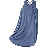 BubblePanda Modal Sleep Sack 0-6 Months 1.0 Tog Super Soft Baby Sleep Sack 3-6 Months for Infant 2-Way Zipper Newborn Wearable Blanket 0-3 Months