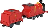 Thomas & Friends James Battery Powered Engine with Tender Toy Train HDY70 view 3