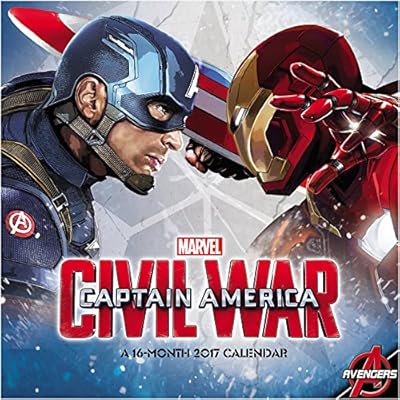 Amazoncom Captain America Civil War 2017 Small Wall