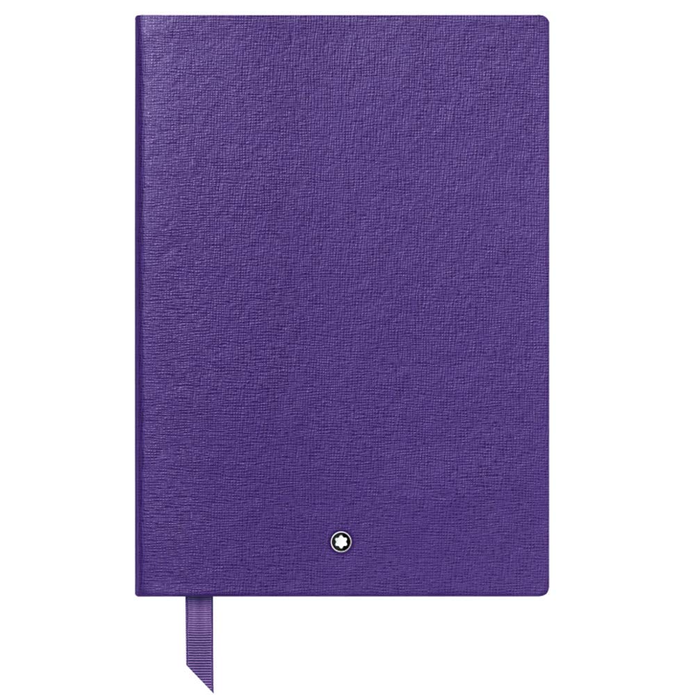 MontblancNotebook 116515 Fine Stationery #146 Purple – Elegant Soft Cover Journal – Lined Notebook with Leather Binding – A5