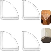 EBUKTUK 4pcs Corner Protectors, Corner Protector to Cover Sharp Furniture | Clear Furniture Corner Guards &amp; Edge Safe Anti-Collision Bumpers, Suitable for Table Corner Cabinet Corner Window Corner
