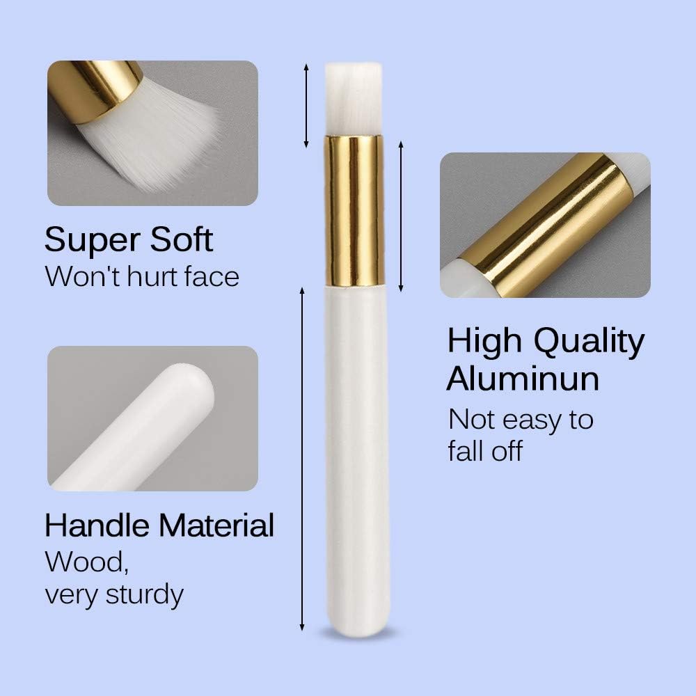 ATOMUS Eyelash Extension Cleaning Kit 5pcs Eyelash Cleaning Brushes with 1pc 250ml Safety Eyelash Cleaning Washing Bottle for Eyelash Extension Eyelash Cleanser Tool Supplies - Image 4